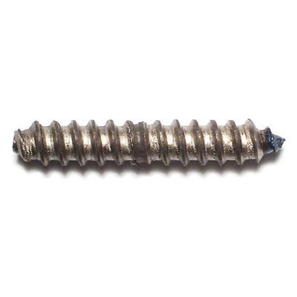 Midwest Fastener 1/4" x 1" Zinc Plated Steel Dowel Screws 100PK 50915